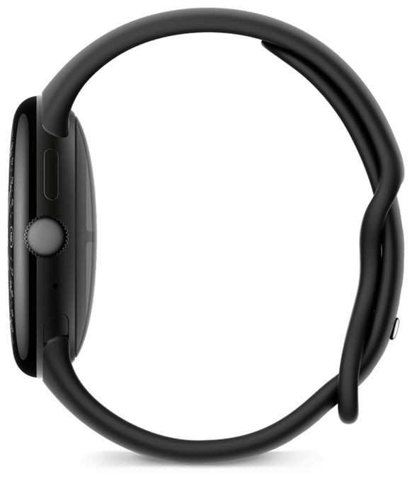 45 mm S/L Smartwatch Rund IP68 72 h 320 ppi 4G  Pixel Watch 4 (Schwarz) 