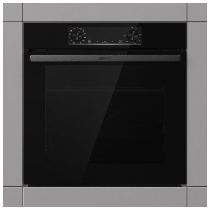 Einbaubackofen maxi Dampfgaren BOS6737E13BG 