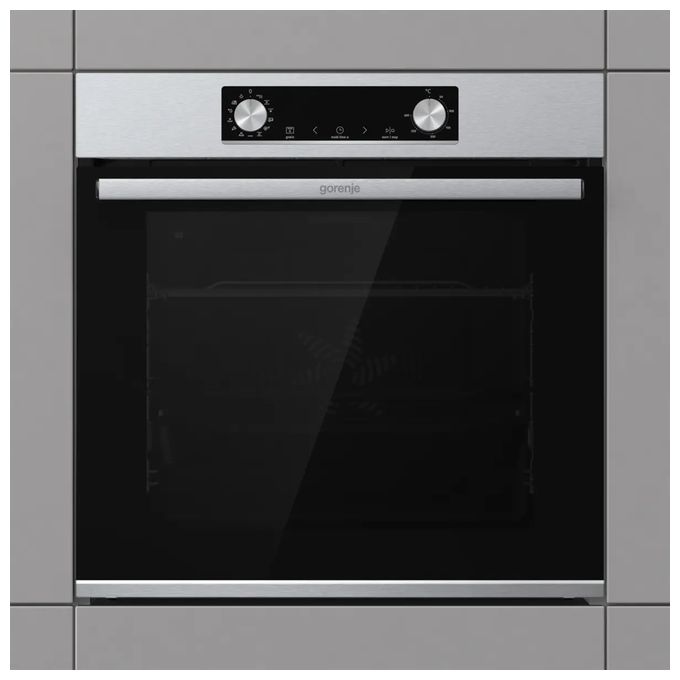 Einbaubackofen maxi Dampfgaren AutoClean (Edelstahl) BPS6737E14X 