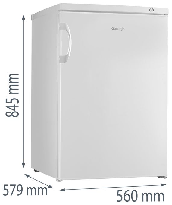 85 l Gefrierschrank 131 kWh Jahr  F49DPW (Weiß) 