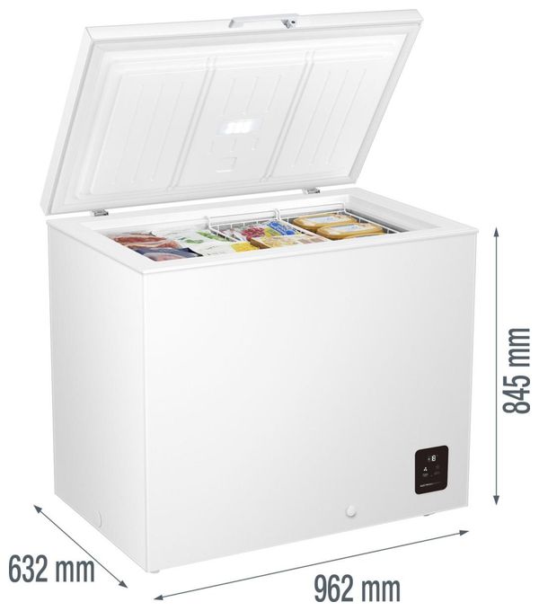Tiefkühltruhe Freistehend 84 kWh Jahr FHC22A6W5 