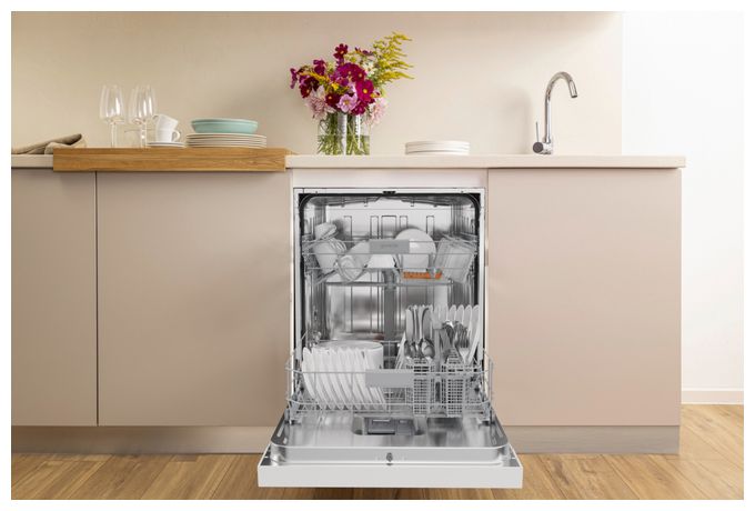 60 cm Geschirrspüler unterbaufähig Leise 14 Maßgedecke aquaStop Funktion Restwärme GU642C90W 