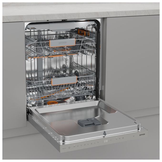 60 cm Geschirrspüler unterbaufähig Sehr leise 16 Maßgedecke aquaStop Funktion Auto Open GU663A67X 
