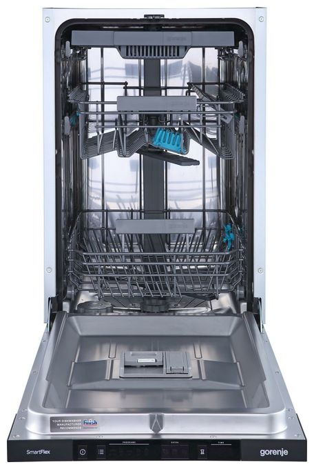45 cm Geschirrspüler vollintegriert (ohne Front) Leise 10 Maßgedecke aquaStop Funktion Auto Open GV561C10 