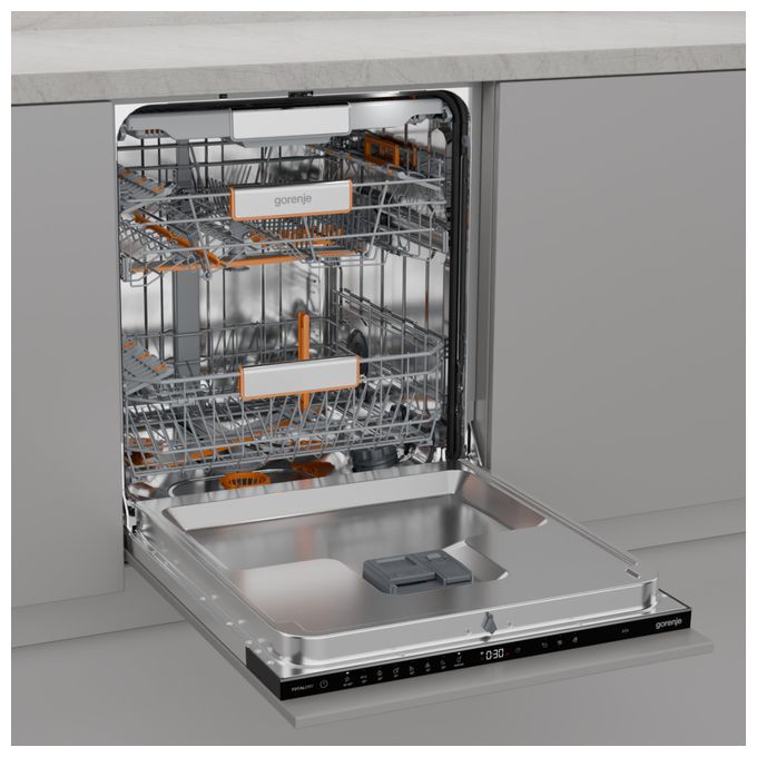 60 cm Geschirrspüler unterbaufähig Sehr leise 16 Maßgedecke aquaStop Funktion Auto Open GV673A65 