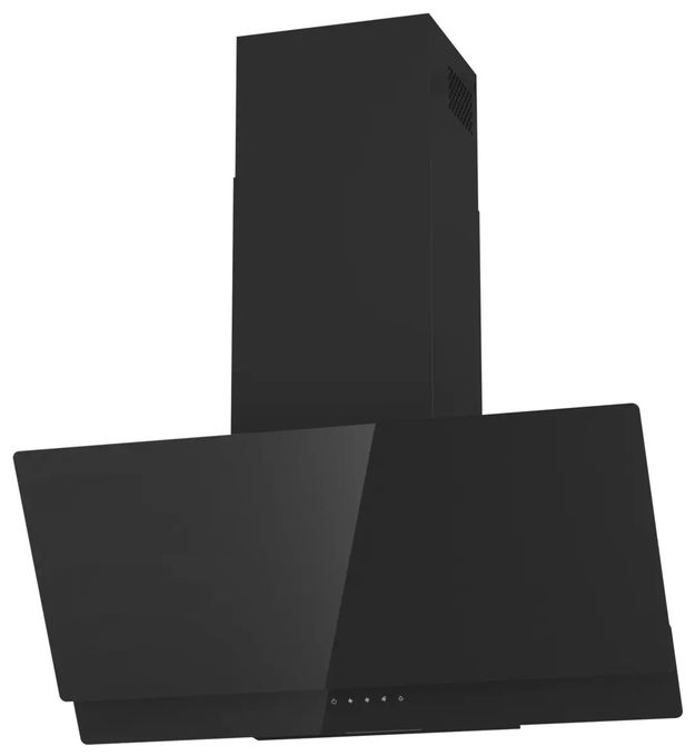 Dunstabzugshaube Wand 90 cm Abluft/Umluft (Schwarz) W9TB 
