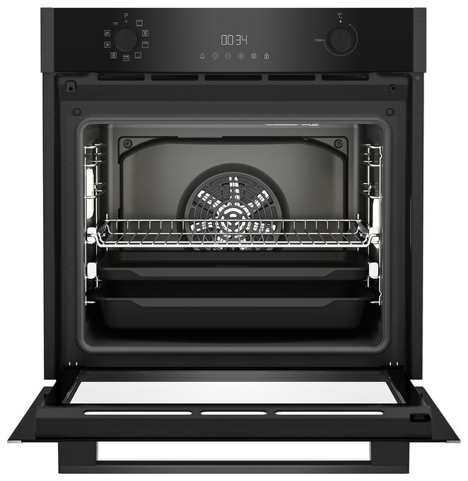 Einbaubackofen groß Dampfgaren AutoClean GEBM19300DXP 