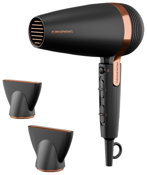 Haartrockner 2300 W  HD8080 NaturaShine (Schwarz, Roségold) 