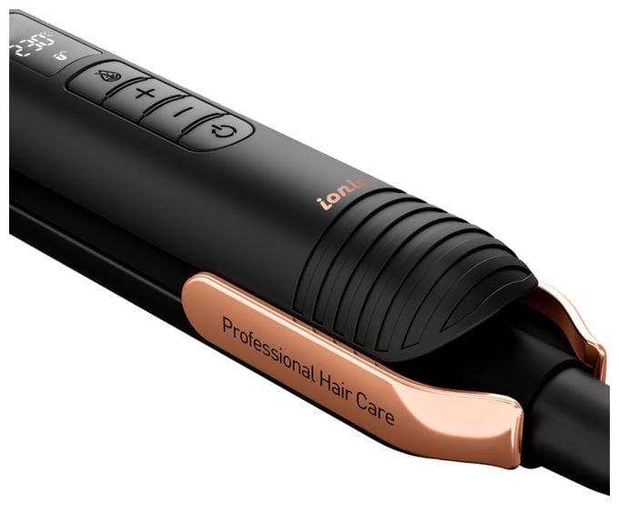 Haarglätter  HS7030 Naturashine (Schwarz, Roségold) 