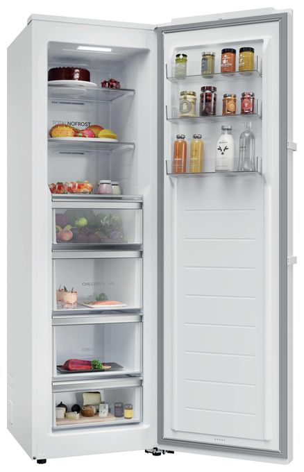 301 l Kühlschrank freistehend EEK: A 56 kWh Jahr NoFrost  H4R306WAH1 (Weiß) 