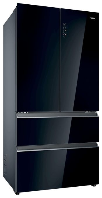Side-by-Side Kühl-/ Gefrierkombination 449 l / 254 l 293 kWh NoFrost 1900 mm x 905 mm  HFR79F19DFGB (Schwarz) 