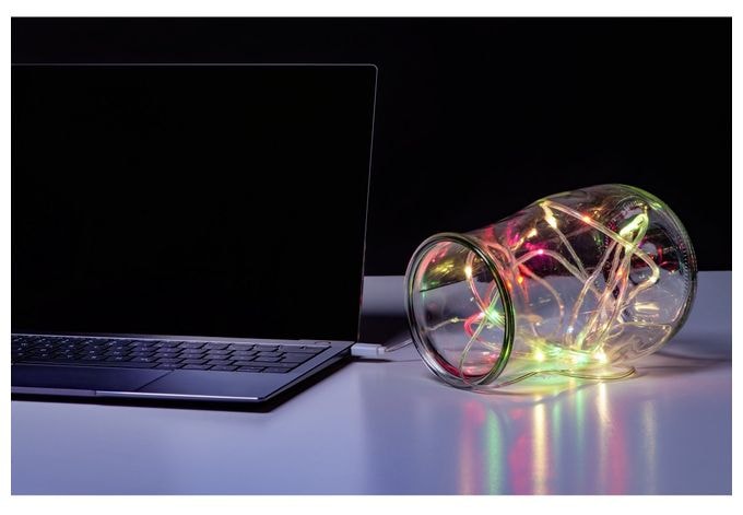 LED Universalstreifenleuchte 2000 mm Multi USB 012346 Lichterkette 