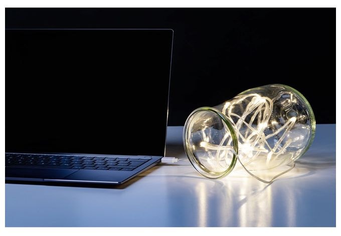 LED Universalstreifenleuchte 2000 mm Warmweiß USB 012347 Lichterkette 