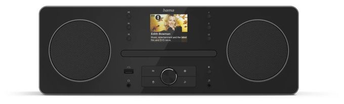 Bluetooth DAB, DAB+, FM Radio Persönlich  054254 DR1560CBT (Schwarz, Grau) 