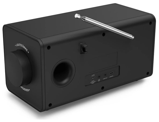 Bluetooth DAB, DAB+, FM Radio Persönlich  054260 DR1001 (Schwarz) 