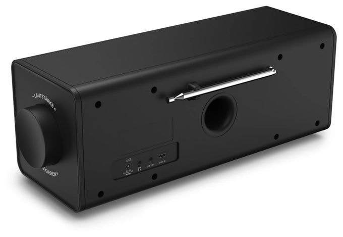 Bluetooth DAB, DAB+, FM Radio Persönlich  054262 DR2002 (Schwarz) 