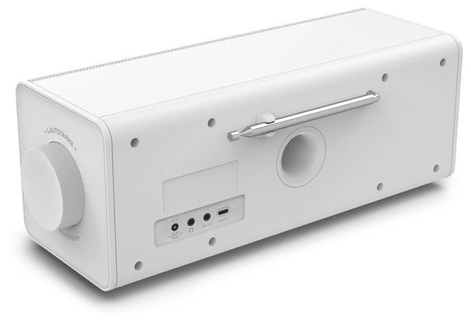 Bluetooth DAB, DAB+, FM Radio Persönlich  054263 DR2002 (Weiß) 