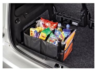  083962 Auto-Kofferraumtasche mit Klettbefestigung (Schwarz) 