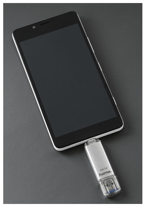 USB Type-A / USB Type-C Stick 16 GB  124161 C-Laeta (Silber) 