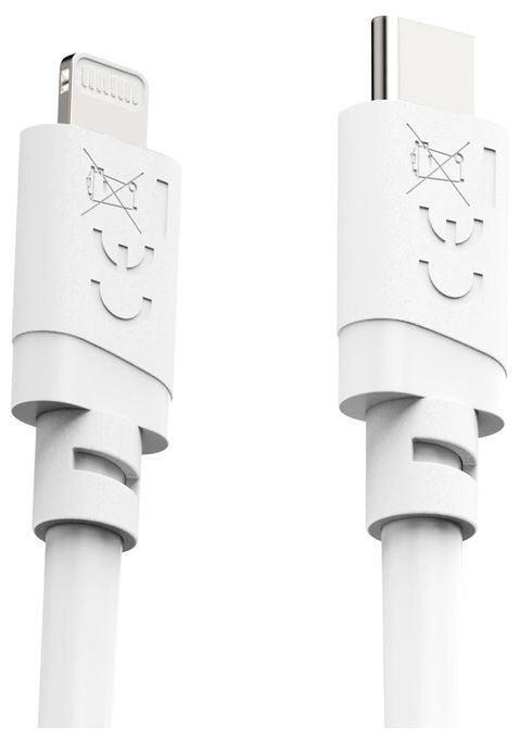 Stecker Lightning auf USB C 2 m  125150 (Weiß) 