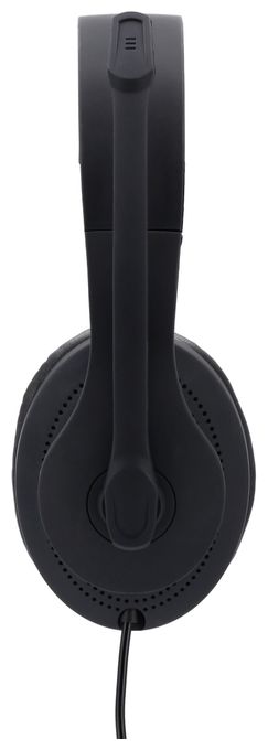 Over Ear Kopfhörer Kabelgebunden USB Typ-A  139924 HS-USB300 (Schwarz) 
