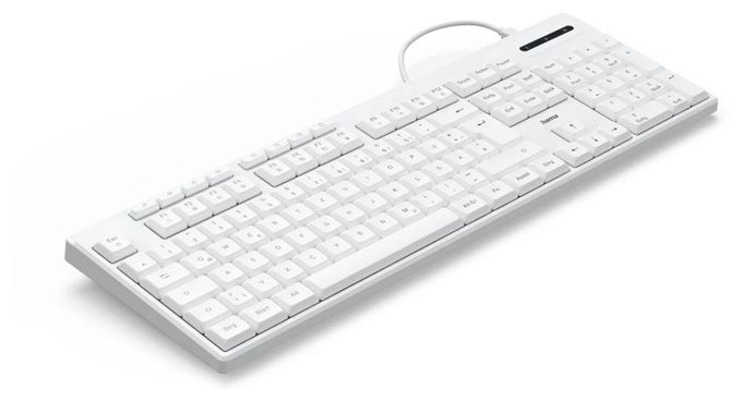 Heimbüro Tastatur USB  173053 CK-200 (Weiß) 