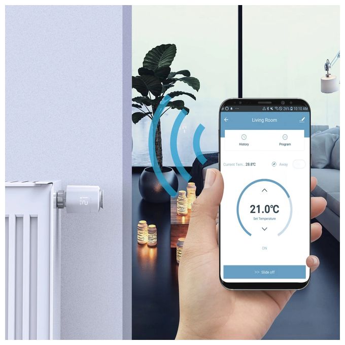 Wlan  176661 smartes Heizkörperthermostat (Weiß) 