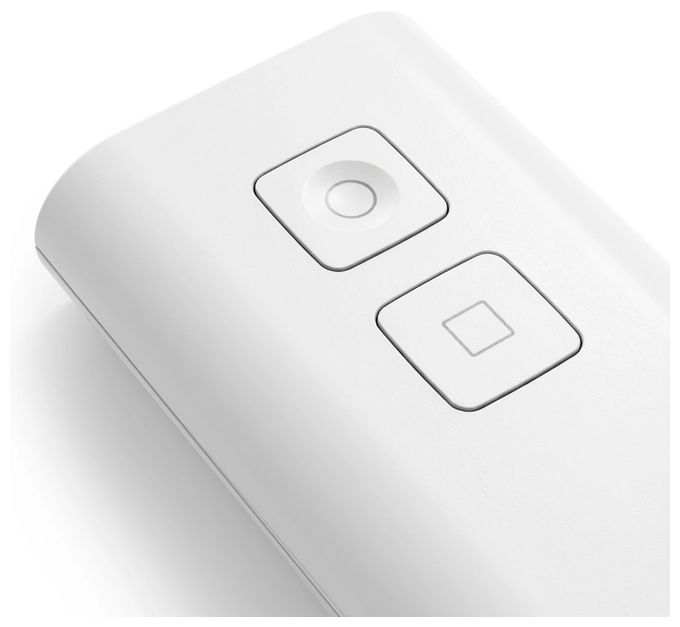  176968 Smart-Button 2 Tasten Schalter für 6 Szenen Zigbee (Weiß) 