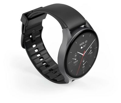 Digital 45 mm Smartwatch Rund IP68 326 ppi  178611 8900 (Schwarz) 