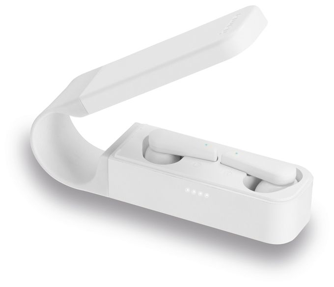 In-Ear Bluetooth Kopfhörer Kabellos TWS 6 h Laufzeit  184104 Spirit Pocket (Weiß) 