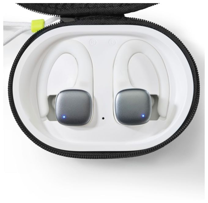 In-Ear Bluetooth Kopfhörer Kabellos TWS 7 h Laufzeit IPX5  184115 Spirit Athletics (Weiß, Gelb) 