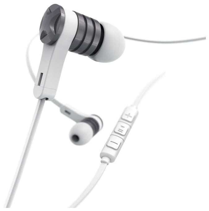 In-Ear Kopfhörer Kabelgebunden  184136 Intense (Silber, Weiß) 