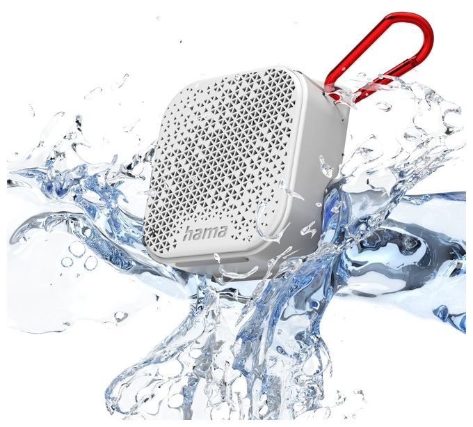3,5 W Bluetooth Lautsprecher IP67 Laufzeit bis 14 h  188225 Pocket 3.0 (Weiß) 