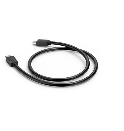 0,48 Gbit/s Stecker USB C auf USB C bis 60 W 3 m  200786 (Schwarz) 