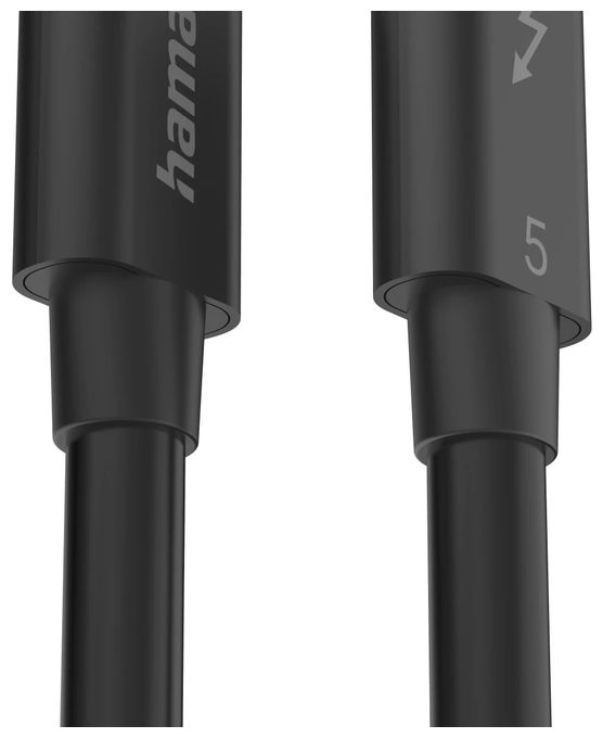 80 Gbit/s Stecker USB C auf USB C bis 240 W 1 m  200796 (Schwarz) 