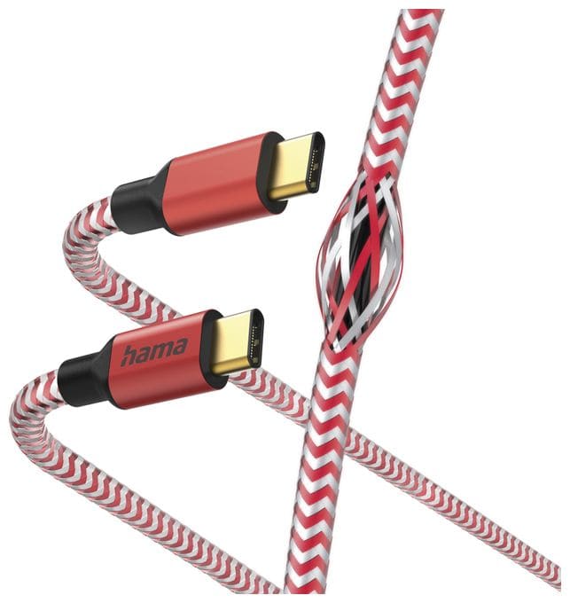 0,48 Gbit/s Stecker USB C auf USB C 1,5 m  201560 Reflective (Rot) 