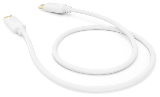 0,48 Gbit/s Stecker Rundkabel USB C auf USB C 1,5 m  201704 (Weiß) 