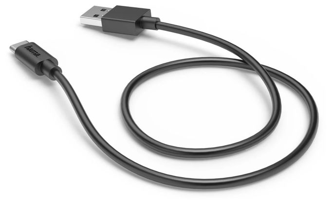 0,48 Gbit/s Stecker USB A auf USB C 0,5 m  201705 (Schwarz) 