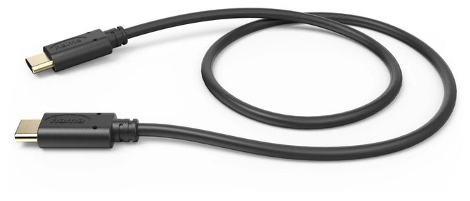 0,48 Gbit/s Stecker USB C auf USB C 0,5 m  201706 (Schwarz) 
