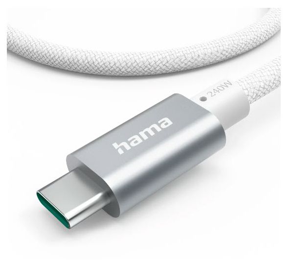 5 Gbit/s Stecker USB C auf USB C bis 240 W 1,5 m  201721 Full-Featured (Weiß) 