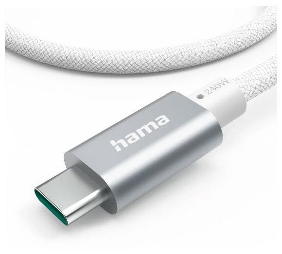 10 Gbit/s Stecker USB C auf USB C bis 240 W 1,5 m  201724 (Weiß) 