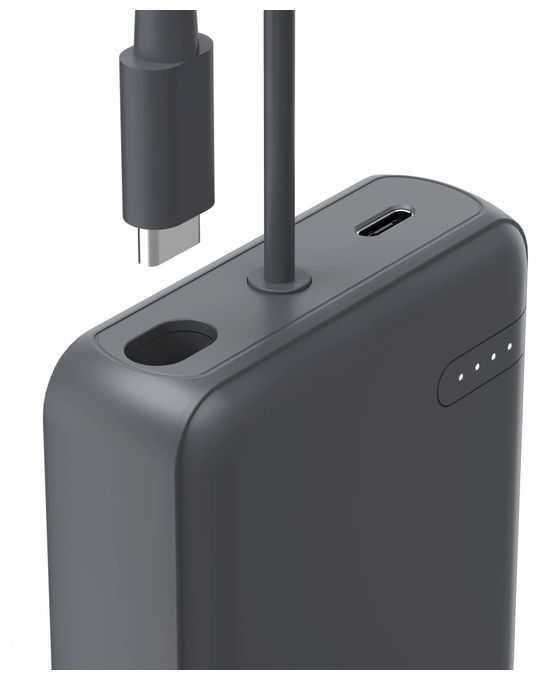 10000 mAh Powerbank USB Typ-C  201739 Power Pack Travel (Anthrazit) 
