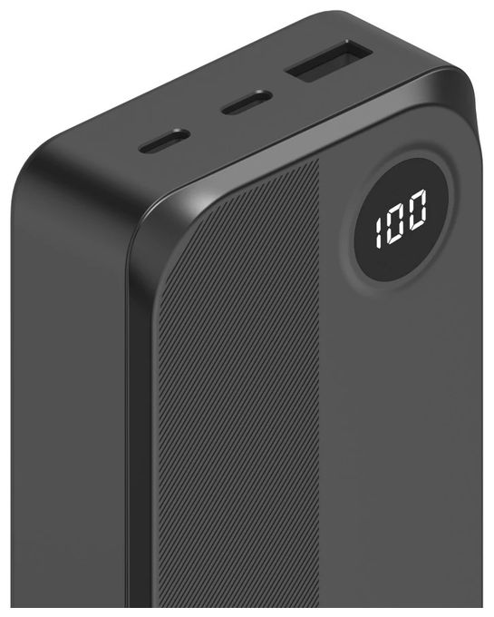 20000 mAh Powerbank USB Typ-C  201755 Power Pack (Schwarz) 