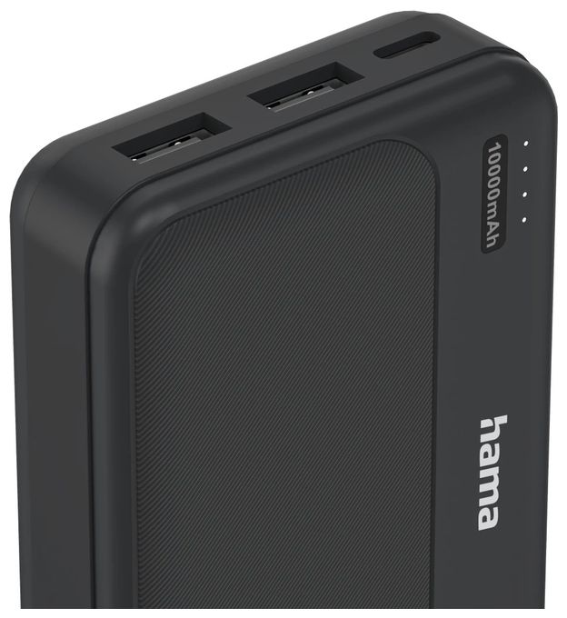 10000 mAh Powerbank USB Typ-C  201770 Pocket 10 (Schwarz) 
