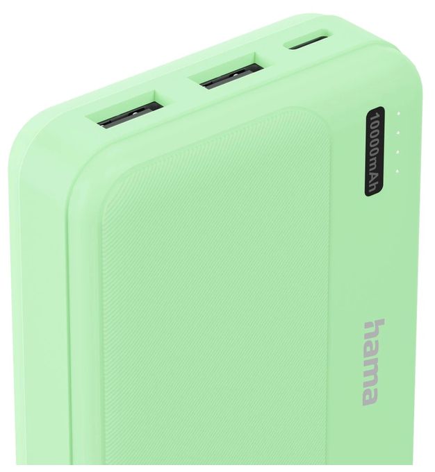 10000 mAh Powerbank USB Typ-C  201771 Pocket 10 (Grün) 