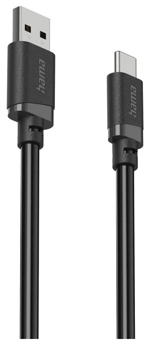 0,48 Gbit/s Stecker USB A auf USB C 3 m  201814 (Schwarz) 
