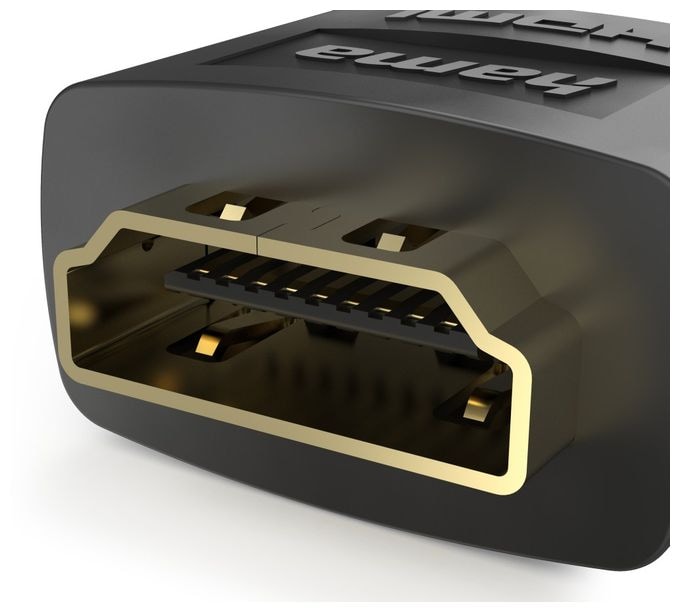 Buchse Gerade HDMI auf HDMI Typ A (Standard)  205173 (Schwarz) 