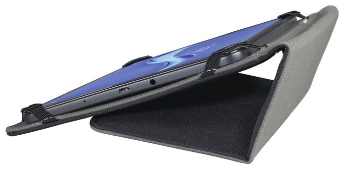 Folio aus Kunststoff für Jede Marke 9.5" - 11" bis 27,9 cm (11") mit Nicht zutreffend (Schwarz) 216429 Strap 