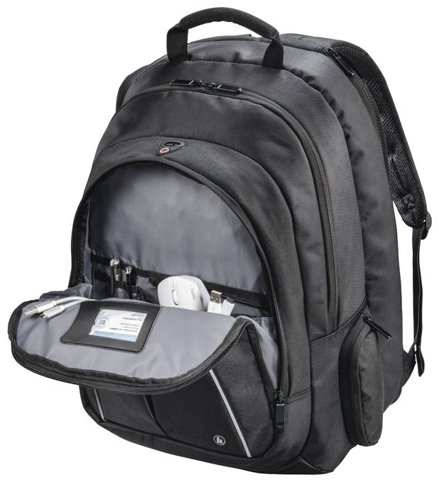 bis 43,9 cm (17.3 Zoll) (Schwarz) 216488 Vienna Notebook-Rucksack 
