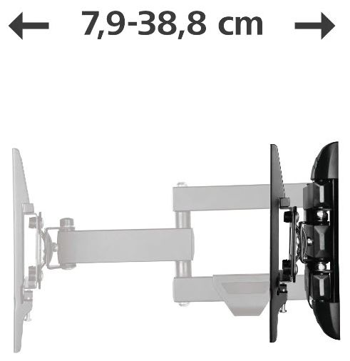 Wand Halterung 180° bis 121,9 cm (48") 25 kg -12 - 12° neigbar 220840 